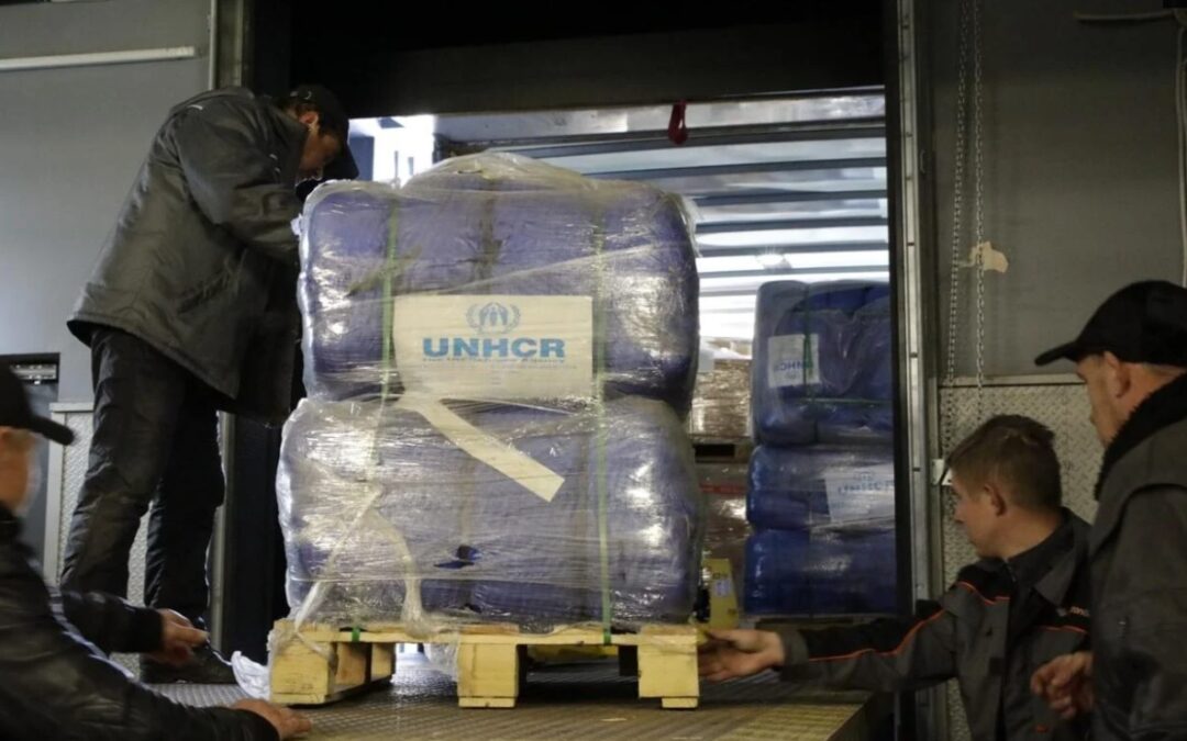 A message from our CEO: UNHCR convoy arrivals in Kherson